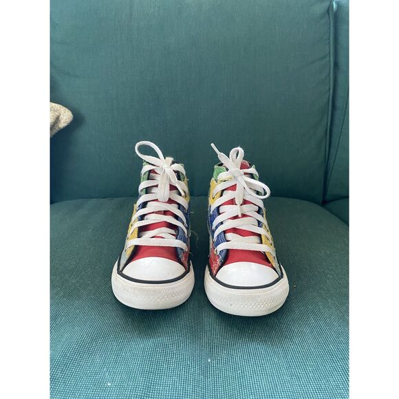 Converse High Chuck Taylor Top Kids Shoes sz 11 - Picture 11 of 12